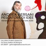 Locandina Andrea Bersani Galleria Studio Cenacchi